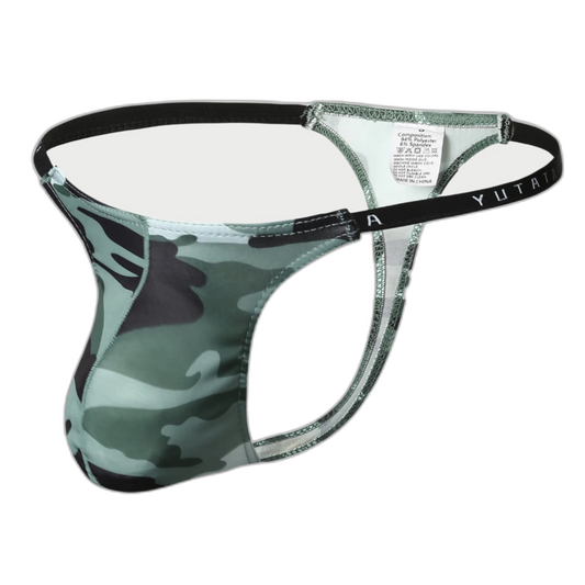 Camo Thin-Band Thong