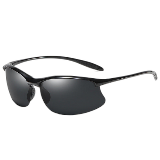 Semi Rimless Sports Polarised Sunglasses
