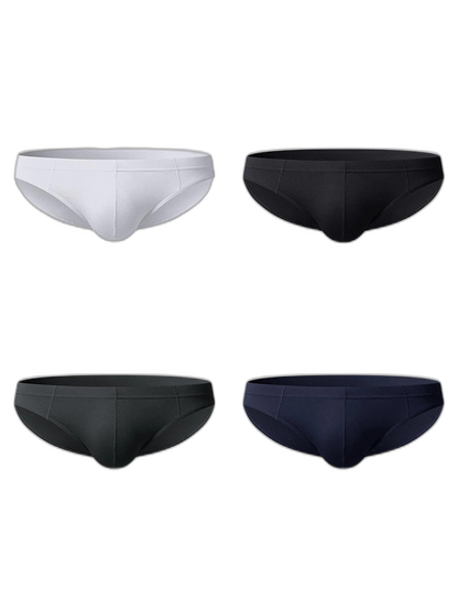 4 Pack Soft Modal Breathable Men Briefs