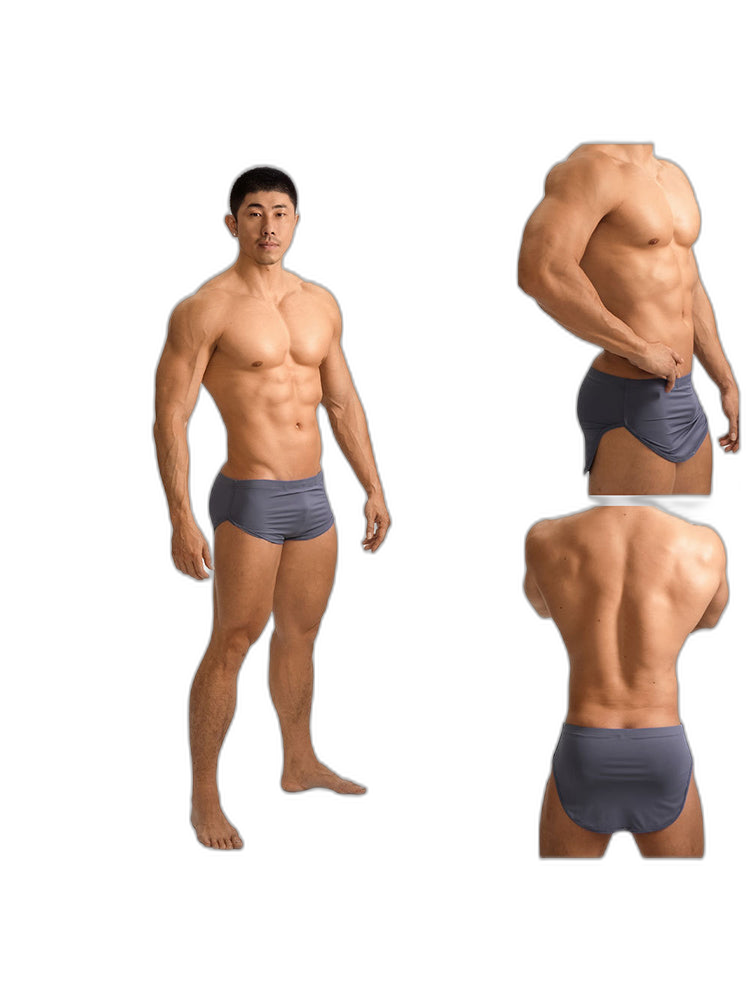 Men's Detachable Ice Silk Underwear Home Pants