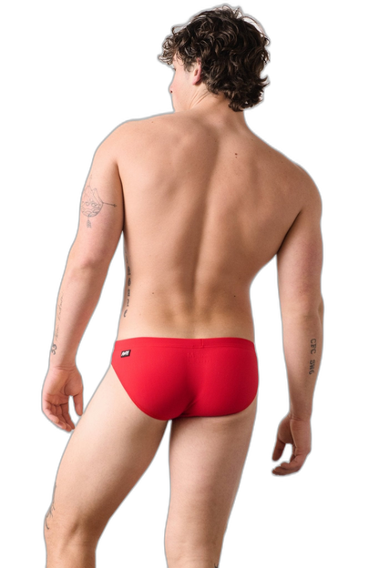 SURGE Swim Briefs - Red