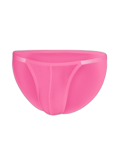Sexy Spliced Transparent Belt Bikini For Men