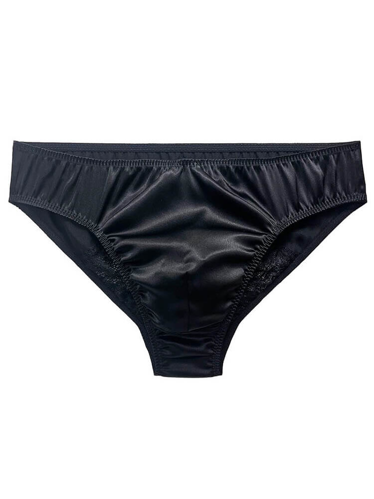 Men's Sexy Soft Mulberry Silk Seamless Briefs
