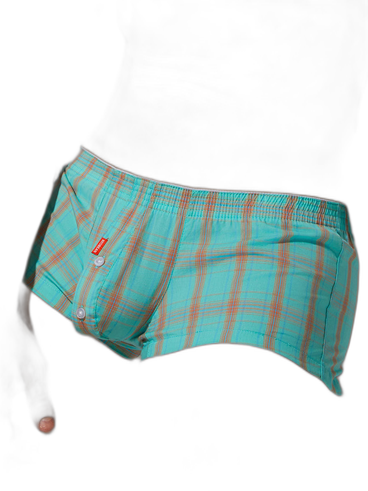 2 Pack Men's Supportive Large Pouch Odor-Resistant Antibacterial Seamless Boxer Shorts