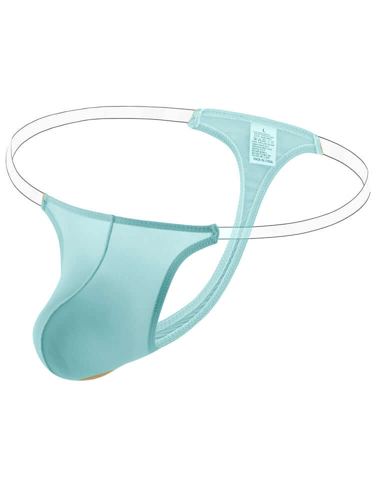 Men's Transparent Ice Silk Sexy Thong