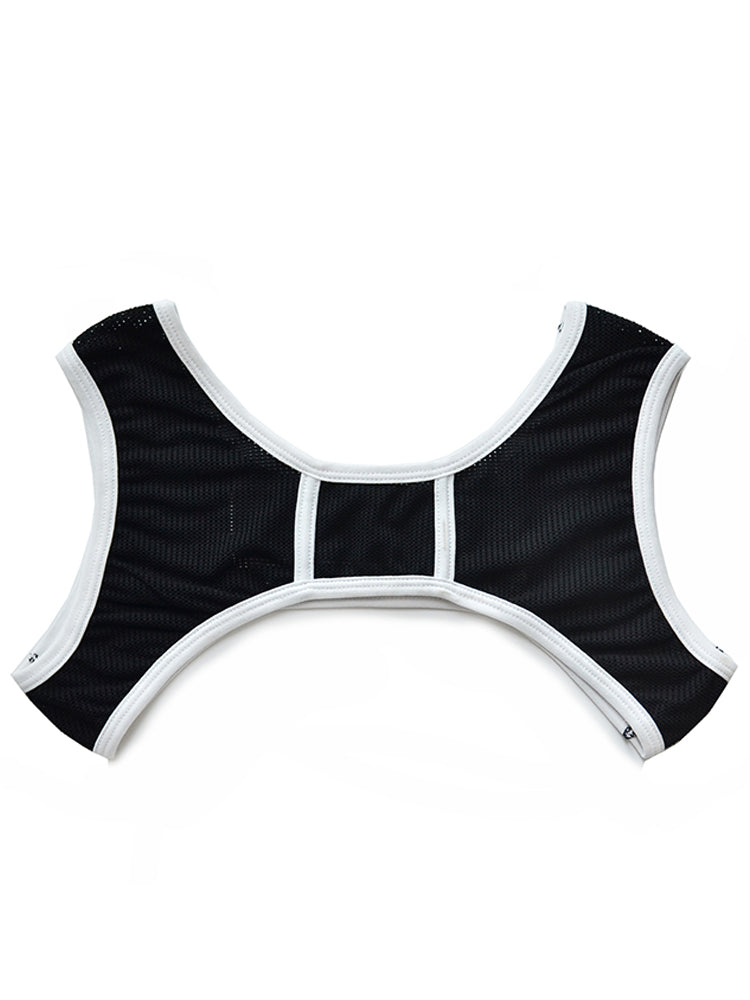 D.M Men's Party Gym Elastic Chest Strap
