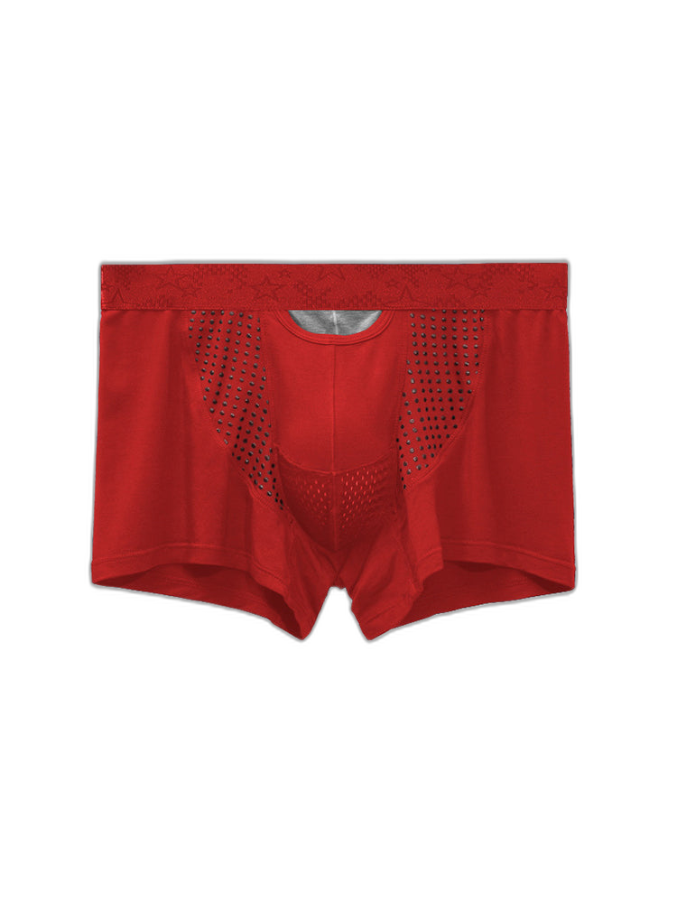 Men's Modal Dual Separate Pouch Trunks