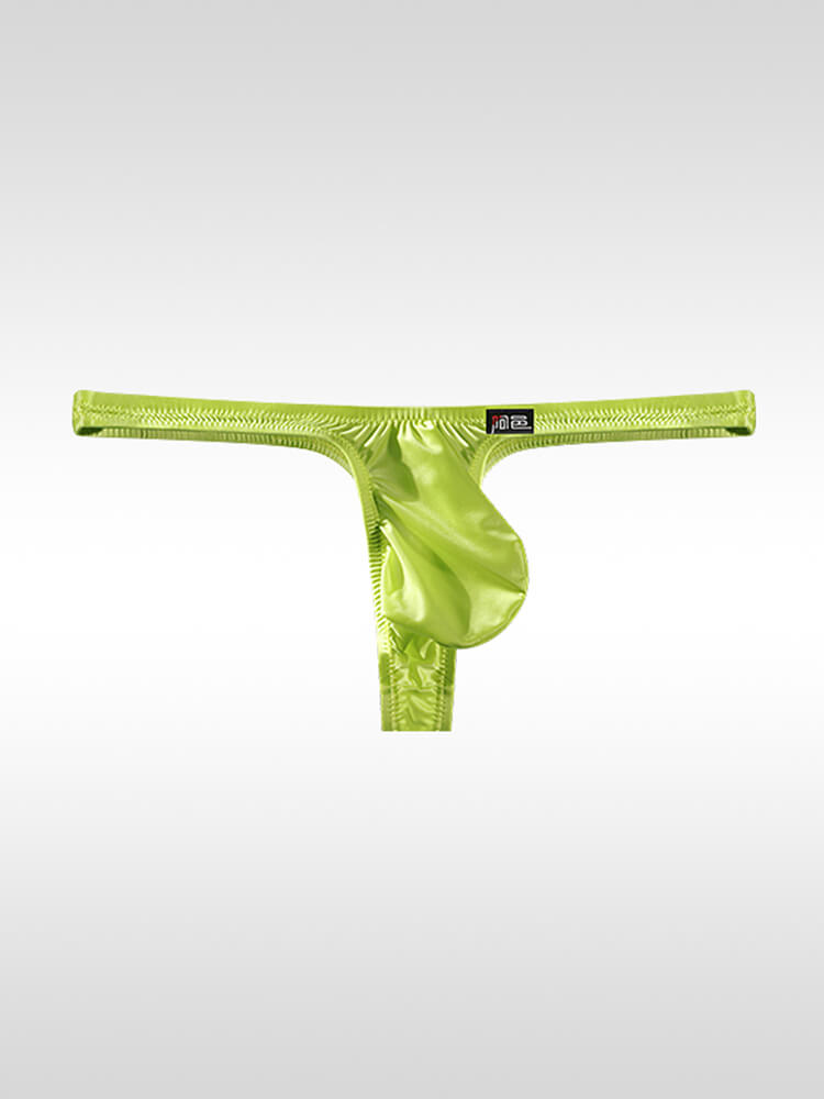 Men's Solid Color Sexy U-Convex Pouch Thong