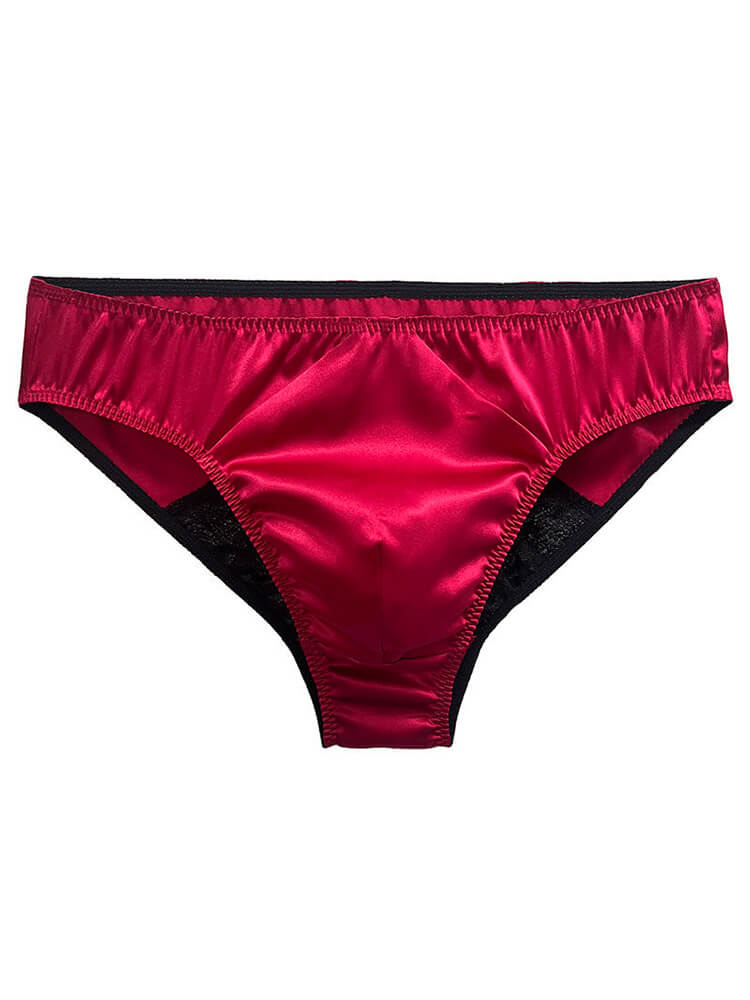 Men's Sexy Soft Mulberry Silk Seamless Briefs