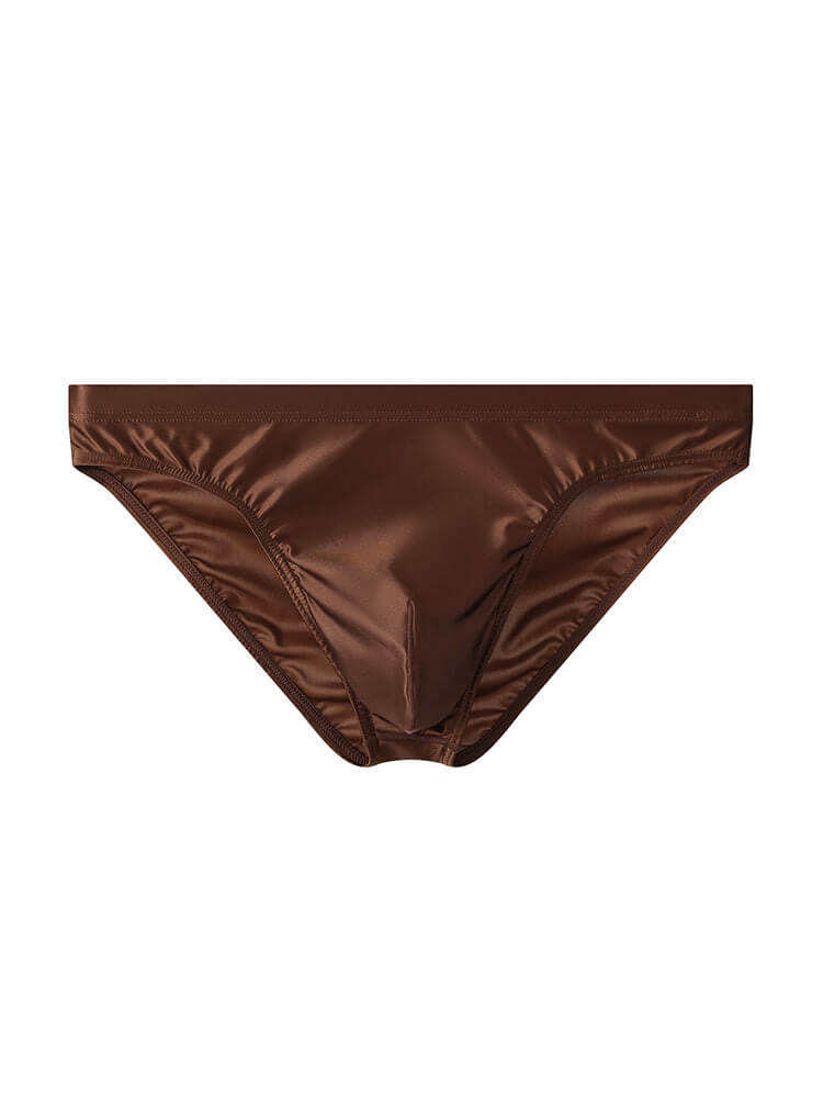 Men's Low-Rise Quick-Dry Ice Silk Athletic Briefs