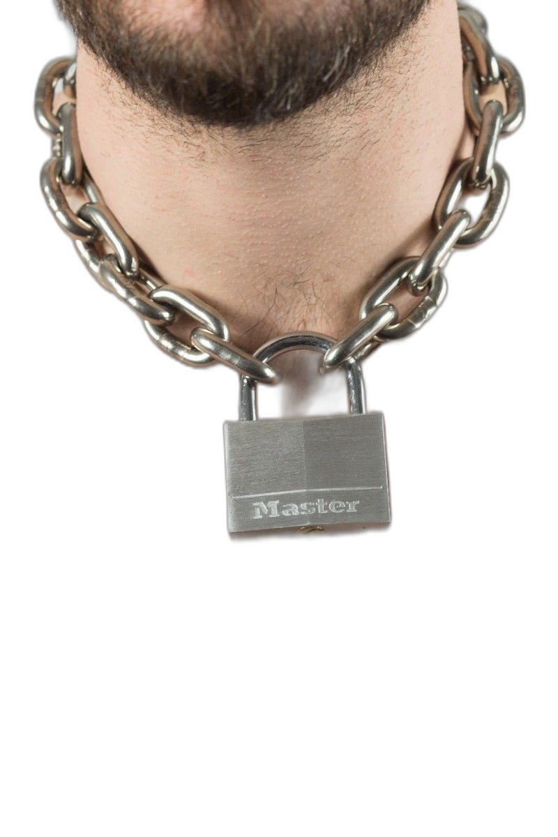 ruff GEAR Pitbull Chain 8mm with 60mm Master Lock