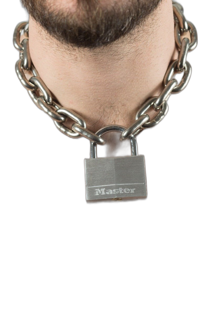 ruff GEAR Pitbull Chain 8mm with 60mm Master Lock