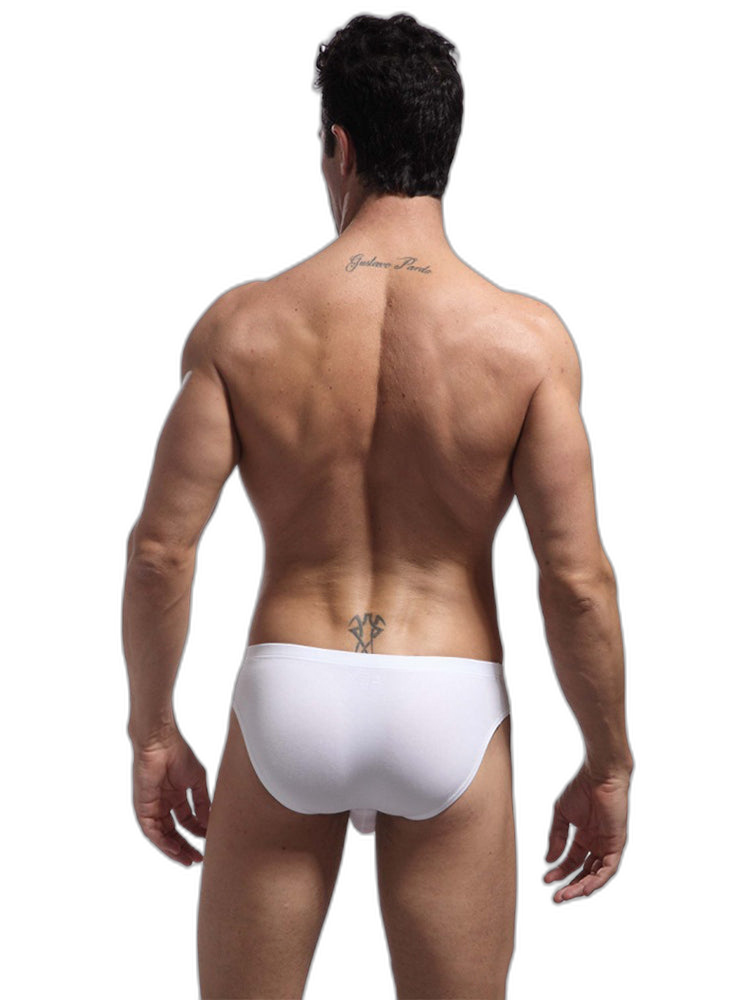 2 Pack Men's Comfortable Cotton Large Pouch Sports Bikini
