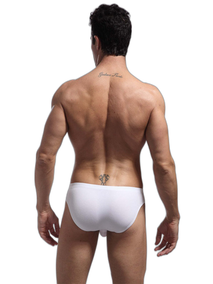 2 Pack Men's Comfortable Cotton Large Pouch Sports Bikini
