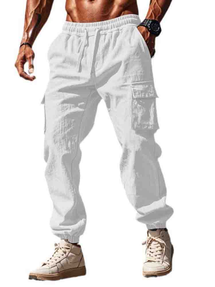 Men's Multiple Pockets Casual Pants