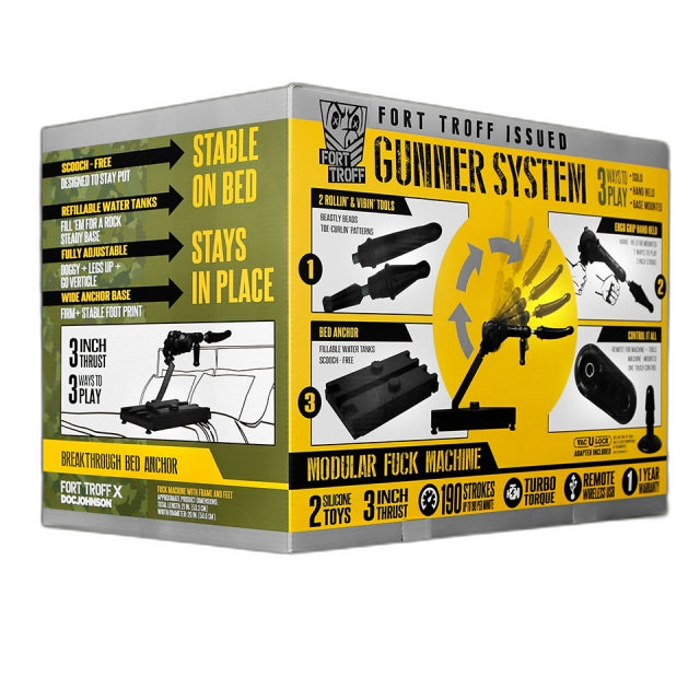 Fort Troff Gunner 3 in 1 Modular Sex Machine