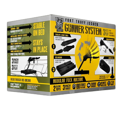 Fort Troff Gunner 3 in 1 Modular Sex Machine