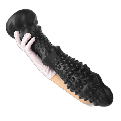OrbArmor - Textured Silicone Dildo - Suction Cup Dildo