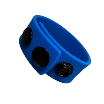 ruff GEAR Silicone Snap Cock Ring Blue