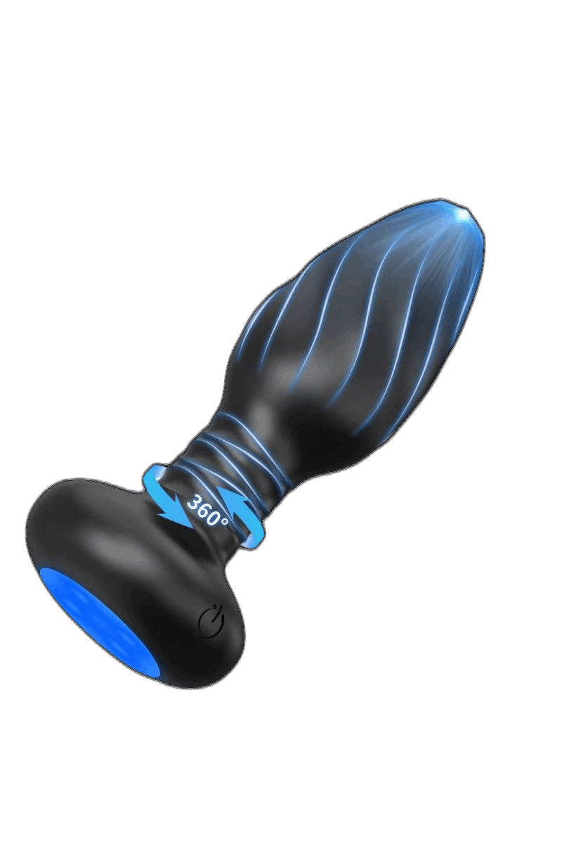 360 Rotating Light-Up Butt Plug