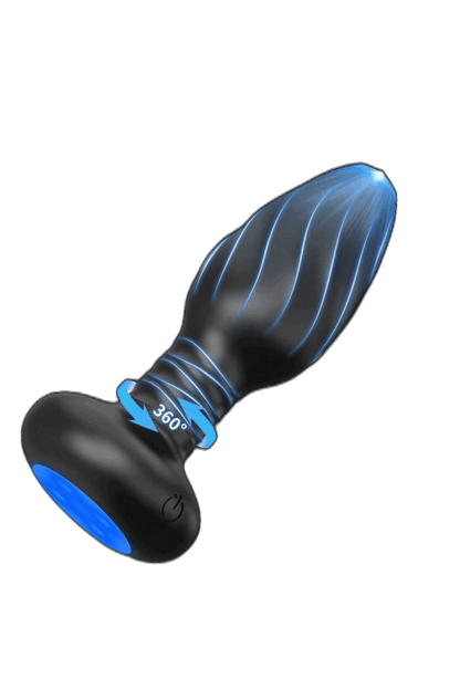 360 Rotating Light-Up Butt Plug