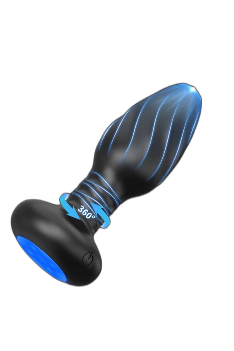 360 Rotating Light-Up Butt Plug