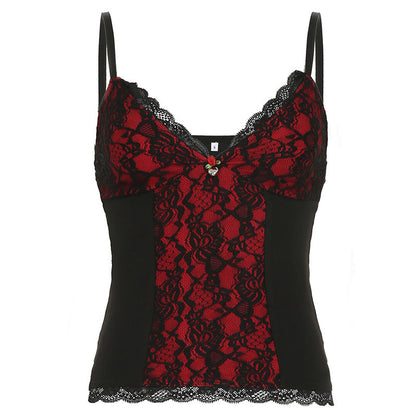 Dark Gothic Lace Cami