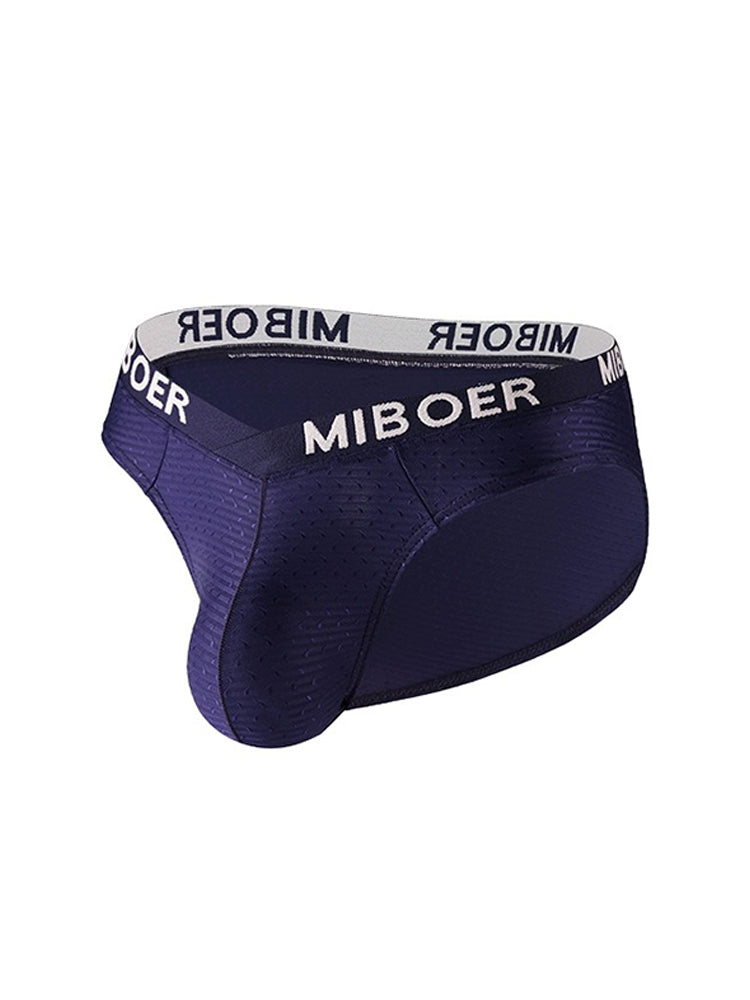 2 Pack Men's U-Pouch V-Front Low-Rise Briefs