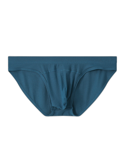 3 Pack Men's Sexy Threaded U-Shaped Briefs