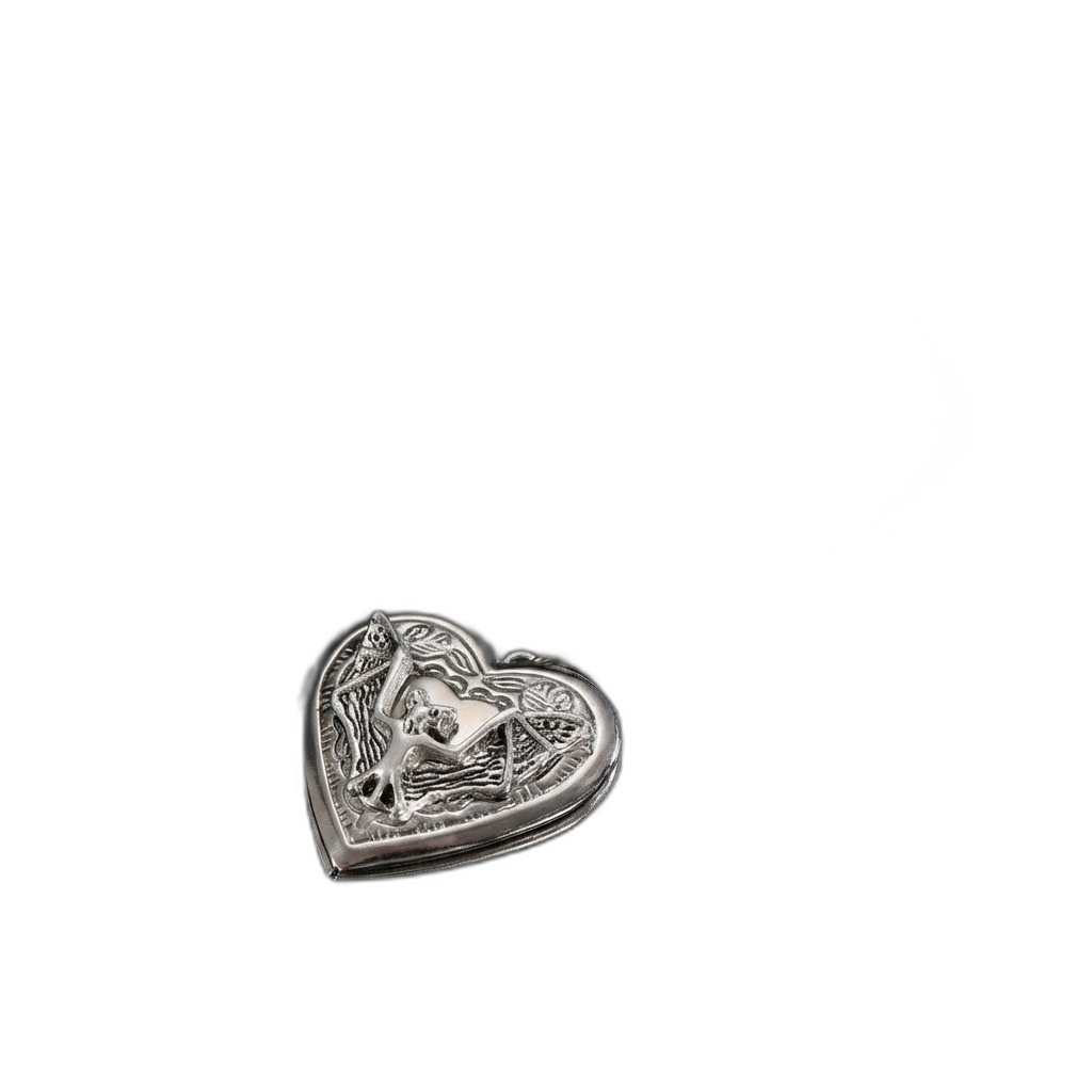 Bat Locket Necklace