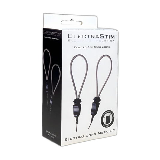 Electra Stim Metallic Adjustable Cock Rings