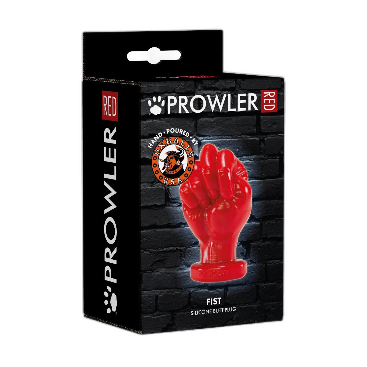 Prowler RED by Oxballs Fist Butt Plug Red Medium