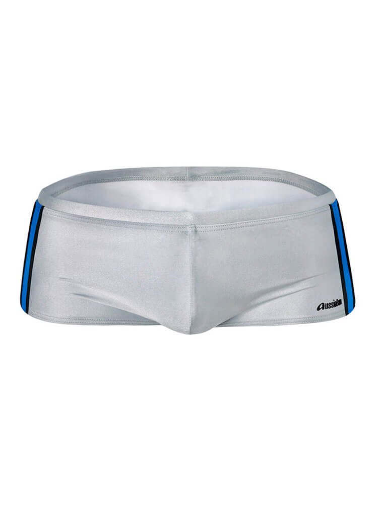 Men's Sexy Color-Block Low-Rise Swim Briefs