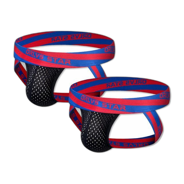 ORLVS STAR Mesh Jockstrap (2 Pack)