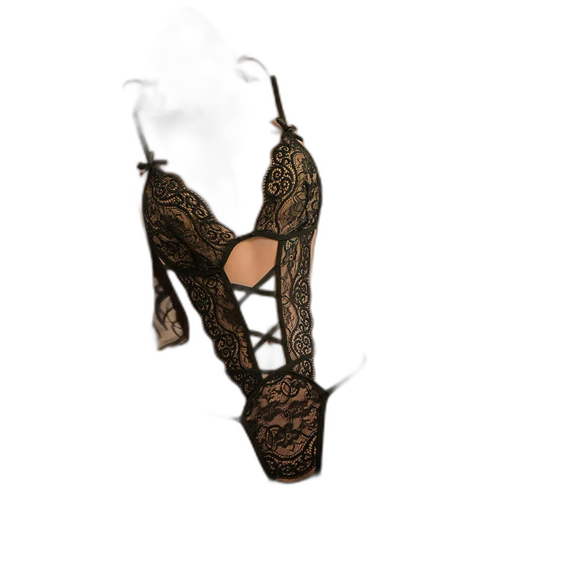 Women's Embroidered Lingerie Outfit