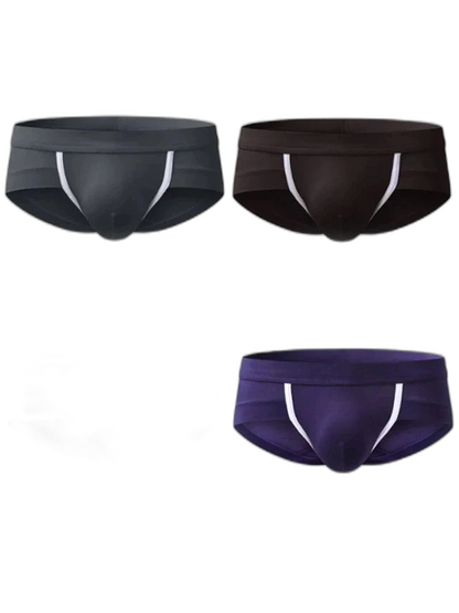 4 Pack Breathable Modal U Convex Pouch Briefs