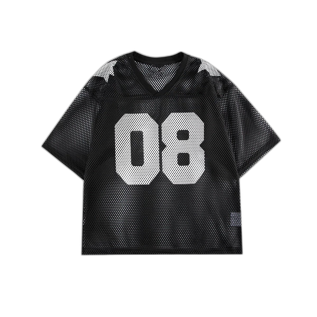 Mesh Oversize Football Tee