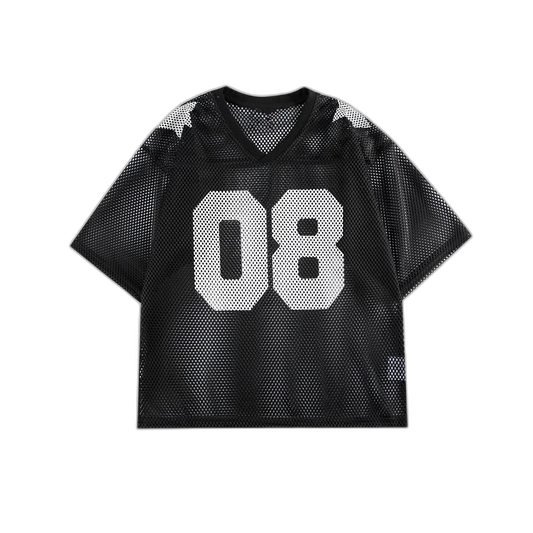 Mesh Oversize Football Tee
