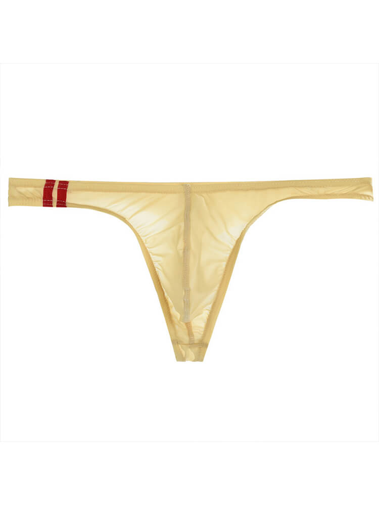 Men's Sexy Thin Low-Rise U-Convex Pouch Thong