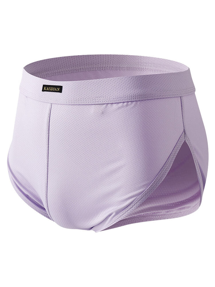 Men's Breathable Quick-Drying Mesh Boxer Briefs