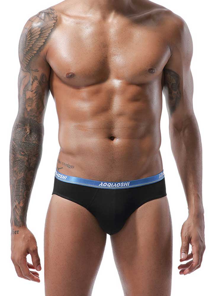 Men's Sexy Low-Rise U-Convex Pouch Modal Briefs