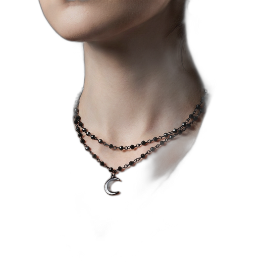 Crescent Moon Choker