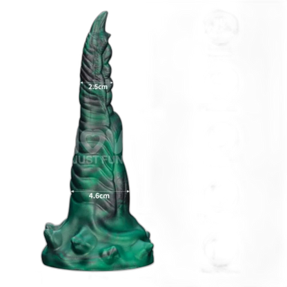 Savage Charm - Double Claw Vibrating Silicone Dildo - Fantasy Sex Toy