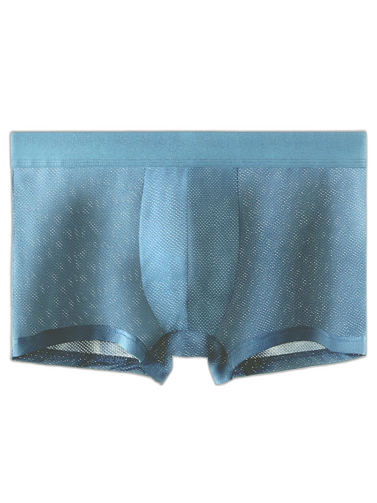 4 Pack Men's Thin Ultra Breathable Mesh Trunks