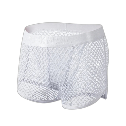 Jockmail 'Reveal All Fishnet' Underwear Shorts