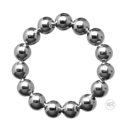 Meridian Stainless Steel Beaded Cock Rings