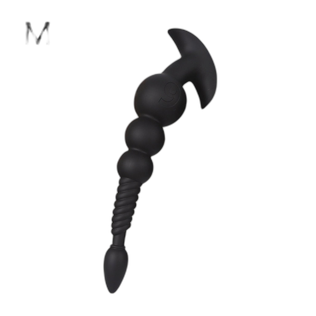 Rama - Silicone Anal Beads  - 3 Anal Balls With Tail - Anal Trainer