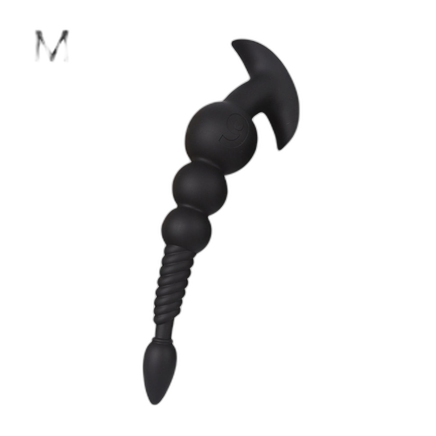 Rama - Silicone Anal Beads  - 3 Anal Balls With Tail - Anal Trainer