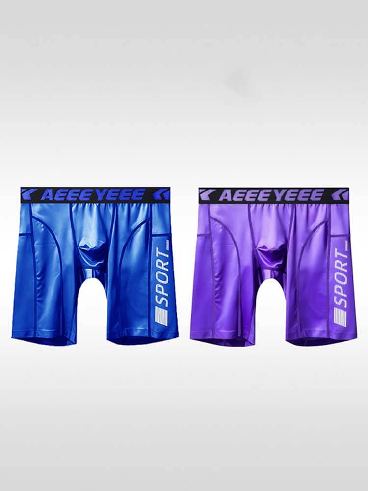 Men's High Elasticity Tight-Fit Quick-Dry Sports Shorts