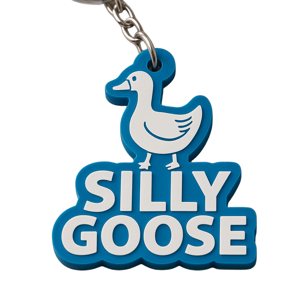 Silly Goose Keychain